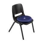 Coussin sensoriel portable Bouncyband pour chaise, bleu