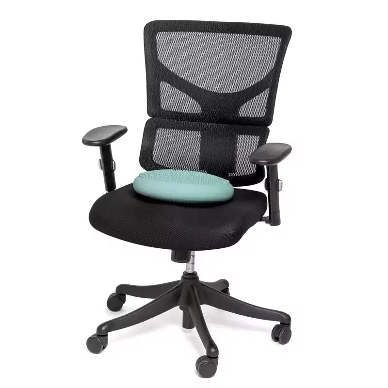 Coussin sensoriel Bouncyband Big Wiggle Seat, argent