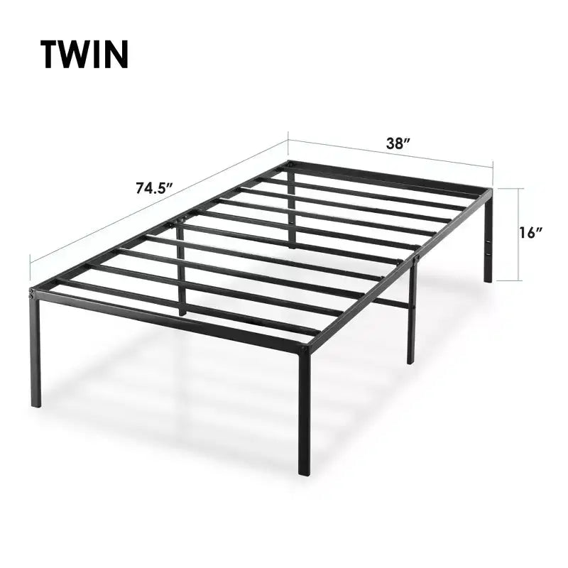 Cadre de lit plateforme en métal classique Best Price Mattress 16