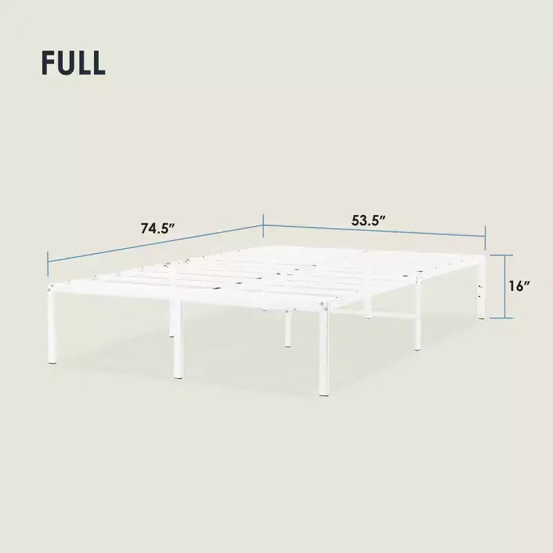Cadre de lit plateforme en métal classique Best Price Mattress 16