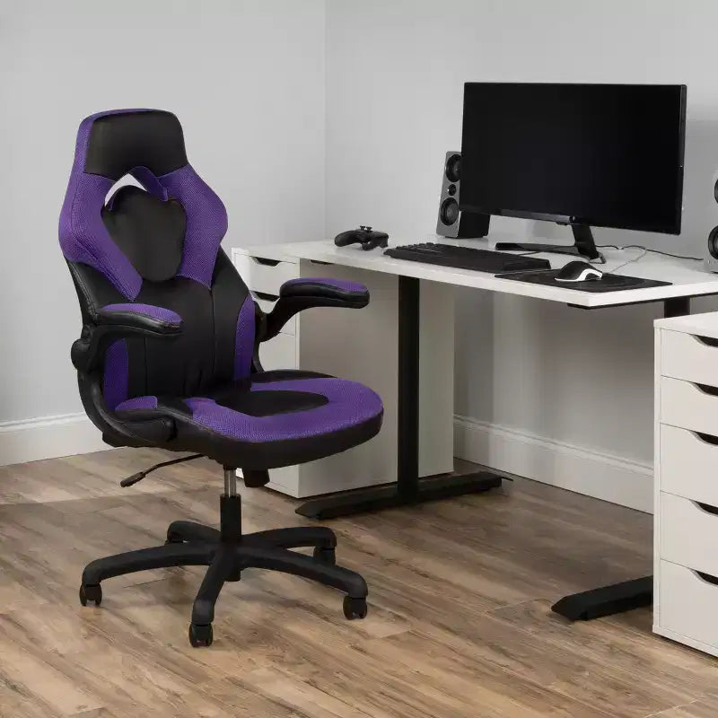 Chaise de jeu ergonomique RESPAWN 3085 avec accoudoirs relevables