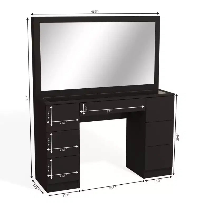 Coiffeuse lumineuse Ananke - Boahaus