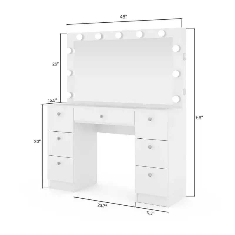 Coiffeuse lumineuse Ananke - Boahaus