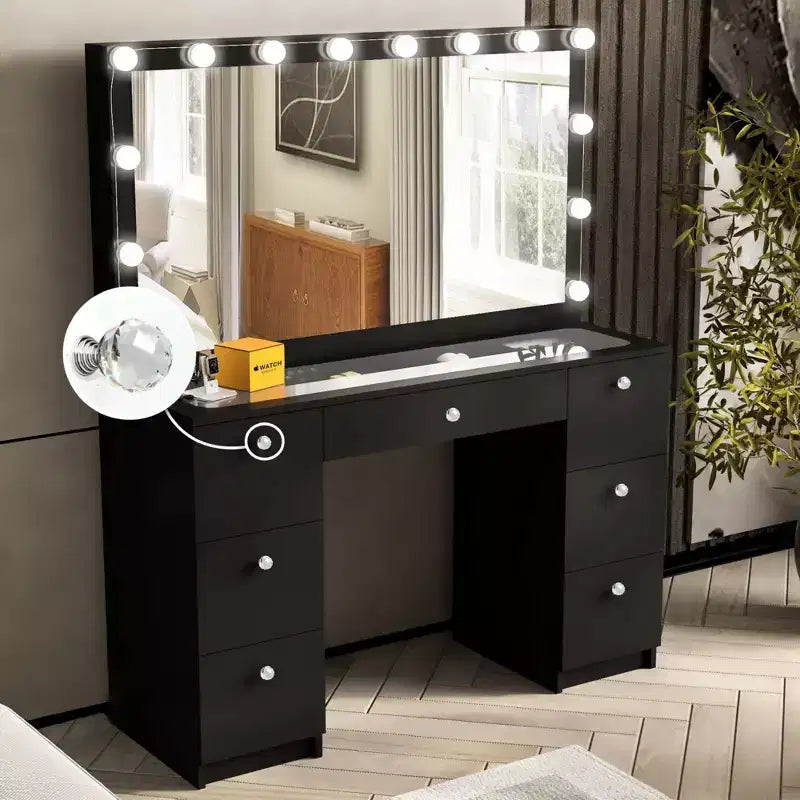 Coiffeuse lumineuse Ananke - Boahaus