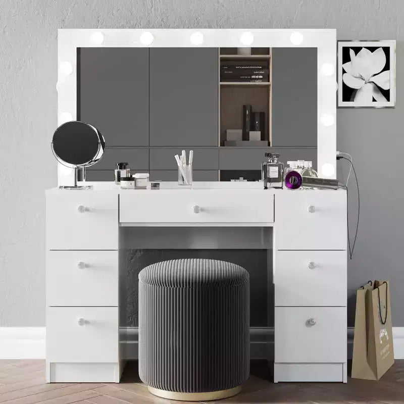 Coiffeuse lumineuse Ananke - Boahaus