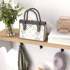 Ensemble banc à chaussures et porte-manteau HOMCOM, meuble à chaussures 9 paires avec patères pour entrée et couloir, blanc