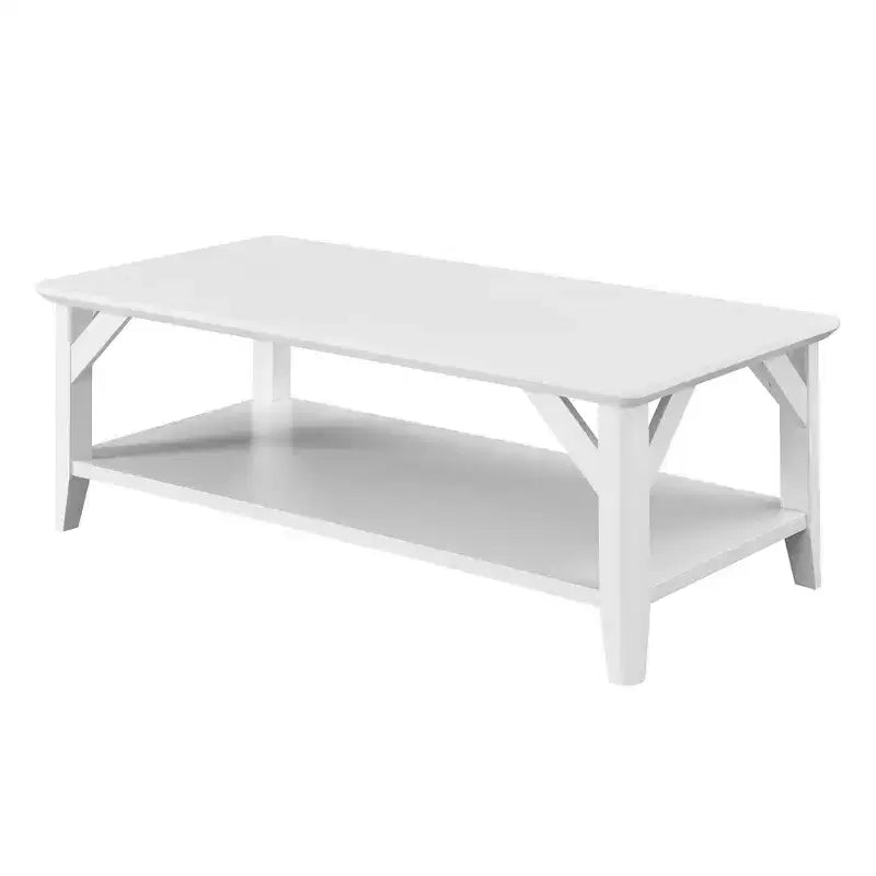 Table basse Winston avec étagère - Breighton Home