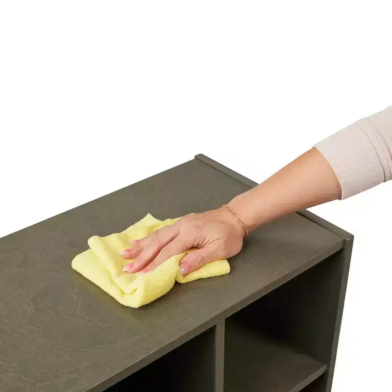 Vestiaire pour tout-petits ECR4Kids Streamline 4 sections avec rangement à casiers, mobilier pour enfants