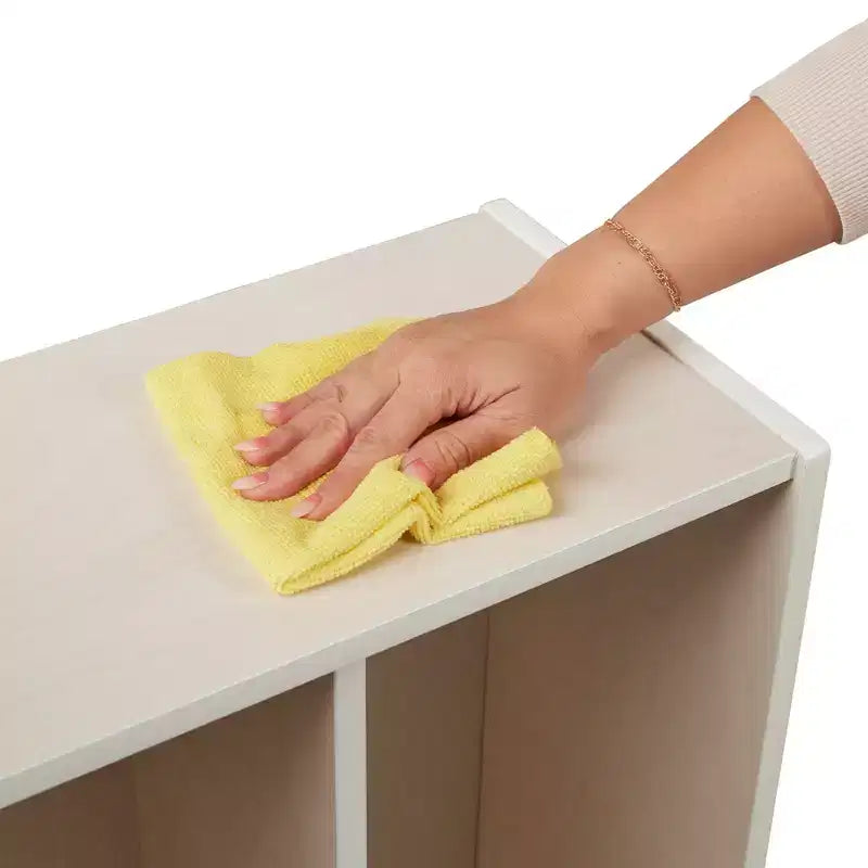Vestiaire pour tout-petits ECR4Kids Streamline 4 sections avec rangement à casiers, mobilier pour enfants