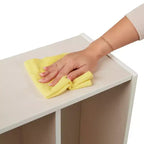 Vestiaire pour tout-petits ECR4Kids Streamline 4 sections avec rangement à casiers, mobilier pour enfants