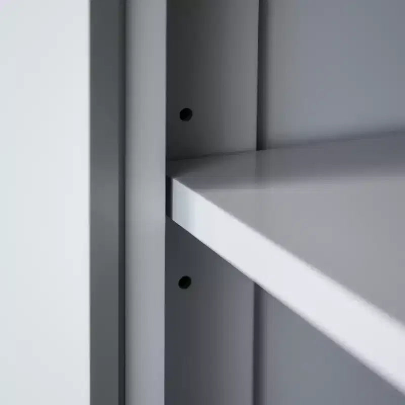 HOMCOM Armoire de cuisine autonome traditionnelle de 72 po avec portes et 3 tablettes réglables