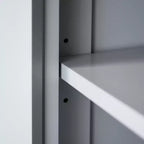 HOMCOM Armoire de cuisine autonome traditionnelle de 72 po avec portes et 3 tablettes réglables