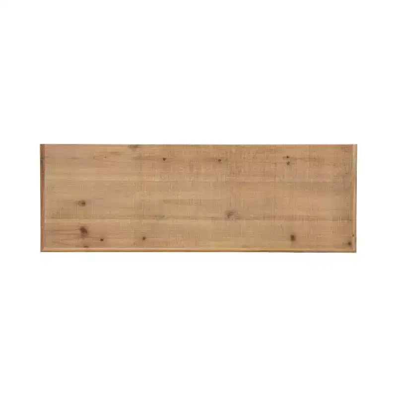 Console en bois rectangulaire Kate and Laurel Wyldwood, 13x36x30, Noir
