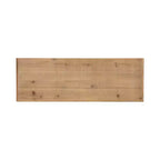 Console en bois rectangulaire Kate and Laurel Wyldwood, 13x36x30, Noir