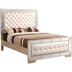 Lits à panneaux Queen Passion Furniture Hollywood Hills