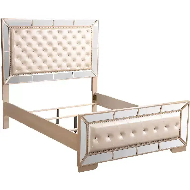 Lits à panneaux Queen Passion Furniture Hollywood Hills
