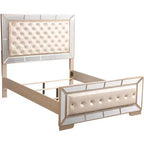 Lits à panneaux Queen Passion Furniture Hollywood Hills