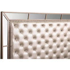 Lits à panneaux Queen Passion Furniture Hollywood Hills