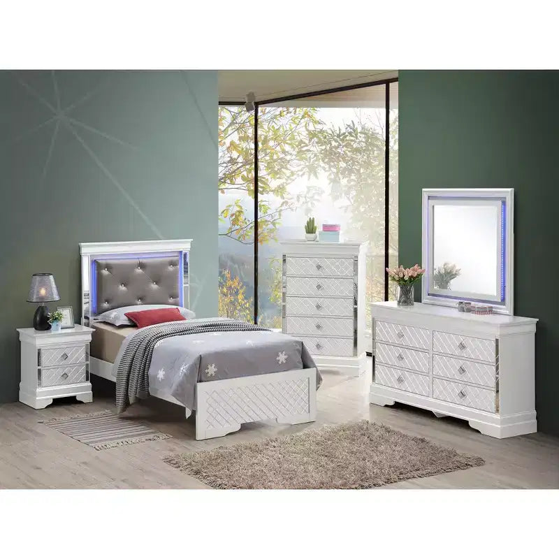 Lits jumeaux et Vérone par Passion Furniture