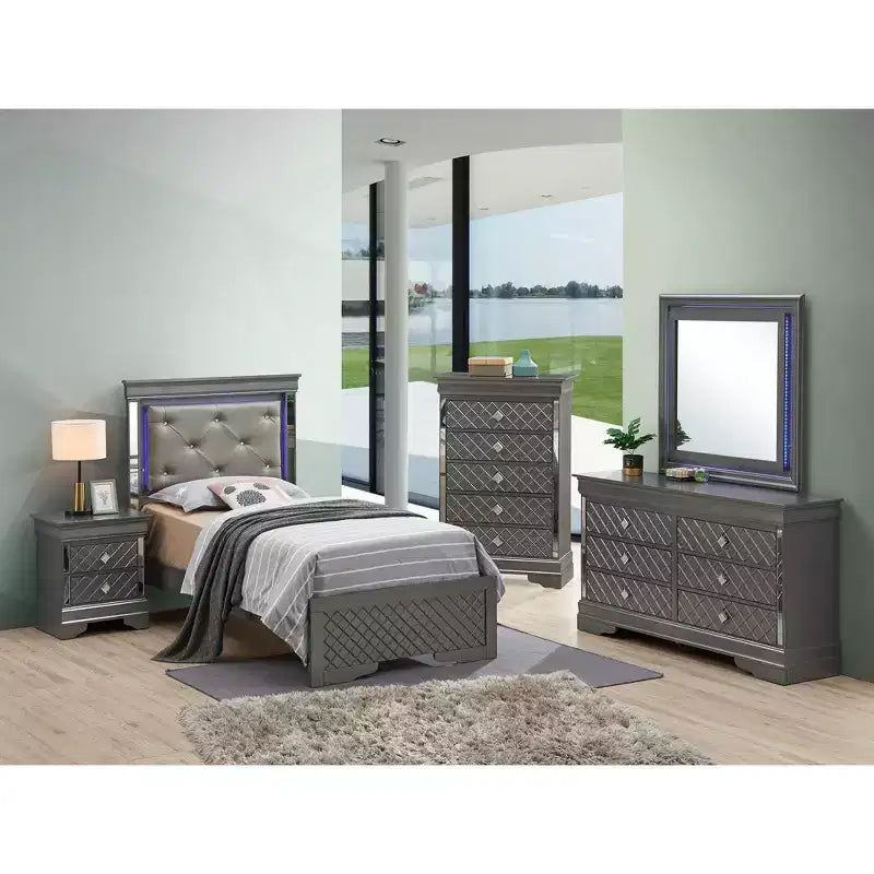Lits jumeaux et Vérone par Passion Furniture