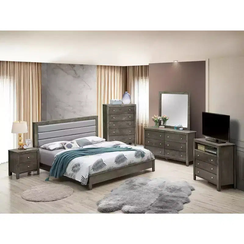 Lit capitonné king size Passion Furniture Burlington