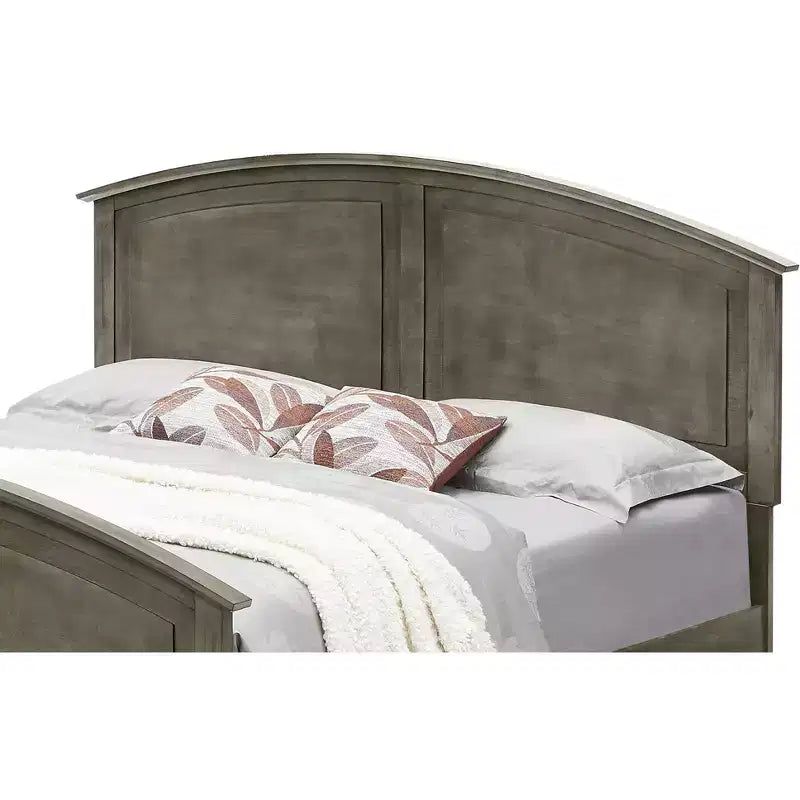 Lit à panneaux complets Passion Furniture Hammond avec traverse supérieure incurvée