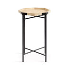 Table d'appoint octogonale en bois Kate and Laurel Occonor