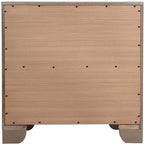 Passion Furniture Hollywood Hills Table de nuit 2 tiroirs (71,1 cm H x 71,1 cm L x 43,2 cm P)