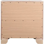 Passion Furniture Hollywood Hills Table de nuit 2 tiroirs (71,1 cm H x 71,1 cm L x 43,2 cm P)