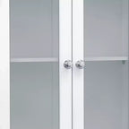 Teamson Home Armoire murale amovible 2 portes 20 x 24 po, blanc