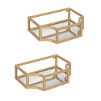 Kate and Laurel Ciel Floating Wall Shelf Set