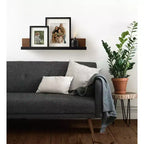 Étagère murale rectangulaire flottante Kate and Laurel Ubbard en MDF, 30x4, Noyer brun