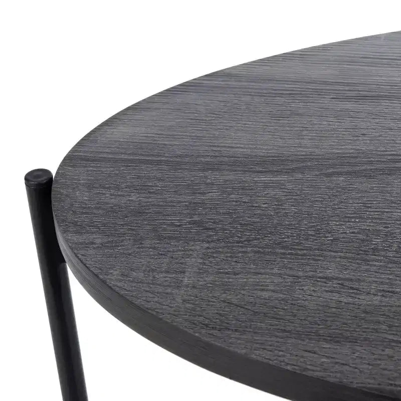 Table d'appoint Sven - ACC4203 - Chêne foncé/Noir - Safavieh