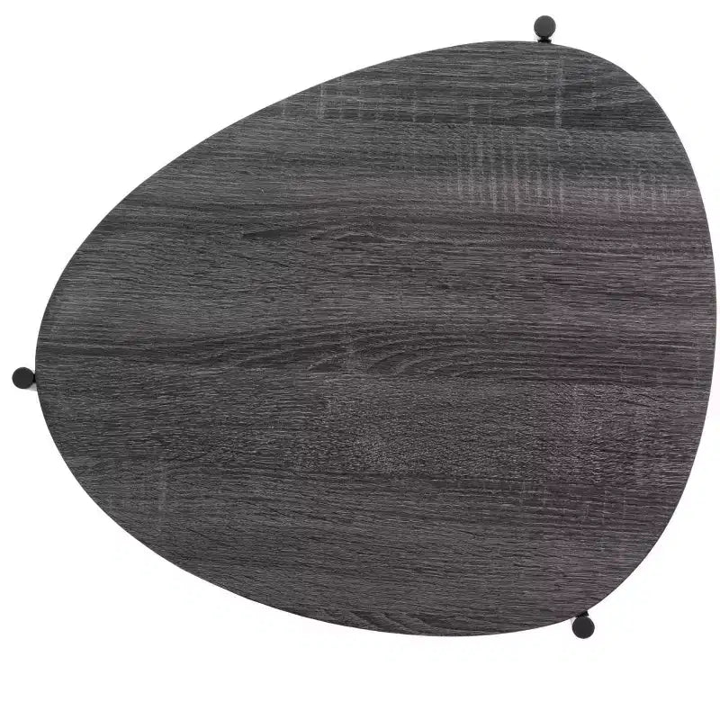 Table d'appoint Sven - ACC4203 - Chêne foncé/Noir - Safavieh