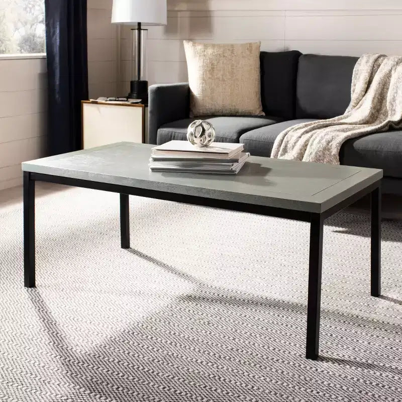 Table basse Dennis - AMH6588B - Gris cendré - Safavieh Couture
