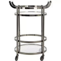Sienna 2 Tier Round Bar Cart - BCT8001 - Safavieh