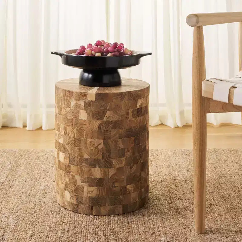 Tabouret Tioga - FOX1006A - Érable clair - Safavieh Couture