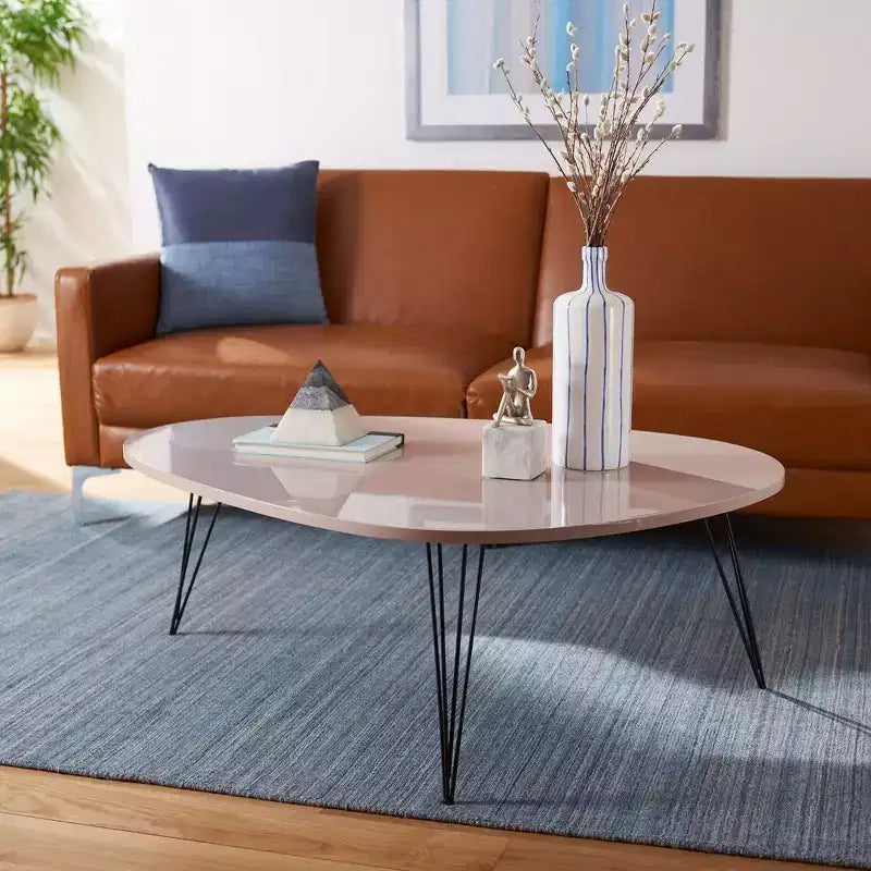 Table basse en bois Wynton Rétro Milieu de siècle - Safavieh