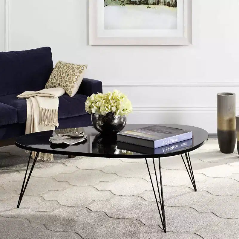 Table basse en bois Wynton Rétro Milieu de siècle - Safavieh