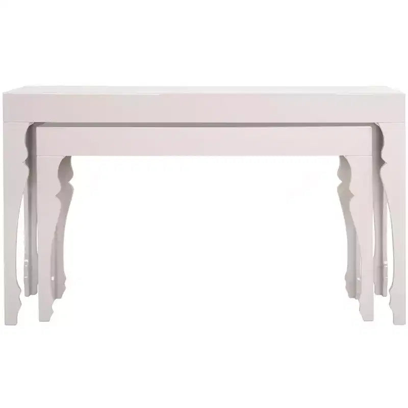 Beth Stacking Consoles (Set of 2) - FOX4221 -Safavieh Couture