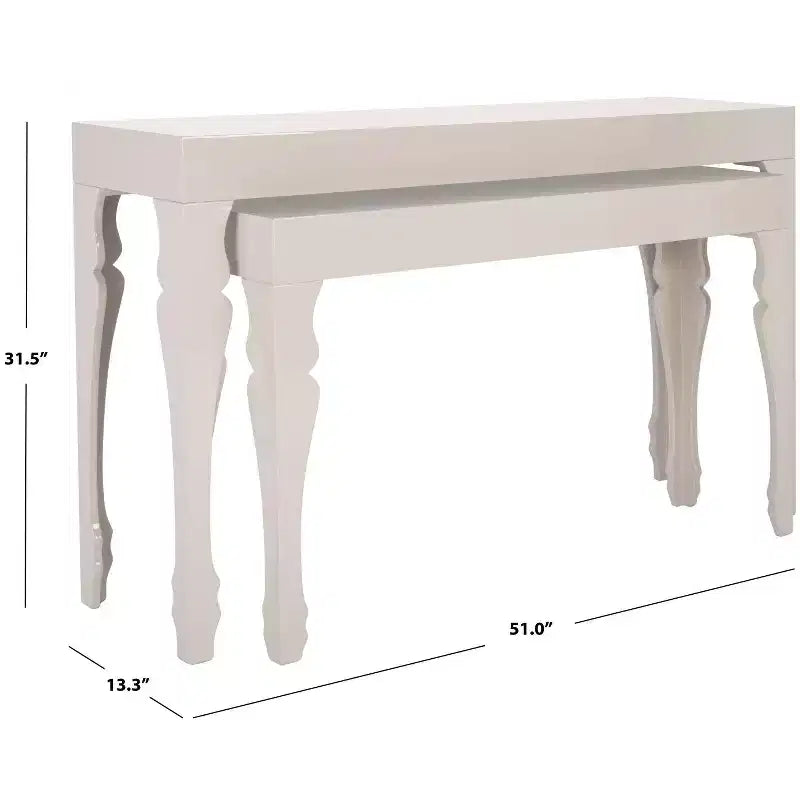 Consoles Beth (lot de 2) - FOX4221 -Safavieh Couture