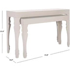 Consoles Beth (lot de 2) - FOX4221 -Safavieh Couture