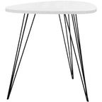 Table d'appoint Wynton - FOX4214B - Blanc/Noir - Safavieh Couture