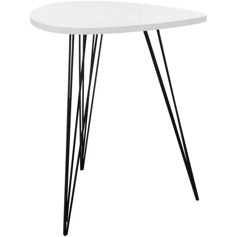 Table d'appoint Wynton - FOX4214B - Blanc/Noir - Safavieh Couture