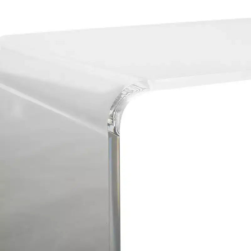Table basse Atka en acrylique - Transparent - Safavieh