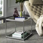 Table d'appoint Lilias - MMT6001 - Chrome - Safavieh