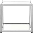 Table d'appoint Lilias - MMT6001 - Chrome - Safavieh