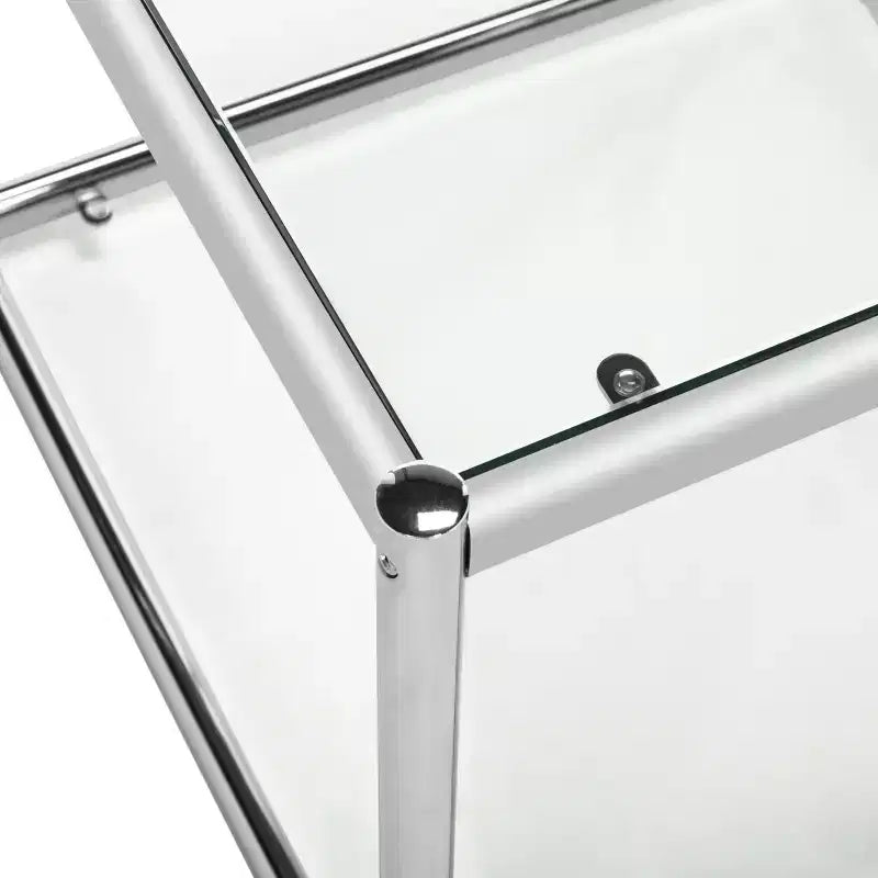 Table d'appoint Lilias - MMT6001 - Chrome - Safavieh