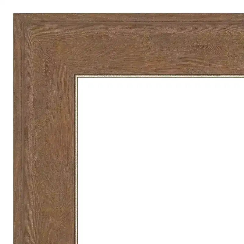 Miroir de porte pleine longueur Amanti Art Alta à cadre non biseauté