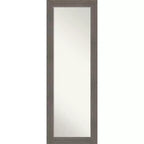 Amanti Art Alta Non-Beveled Framed Full-Length On the Door Mirror